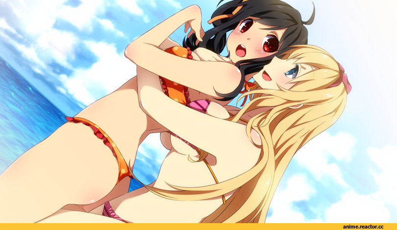 sakura beach, Shoujo Ai, Anime Ero Swim, Anime Ero, inma, Anime