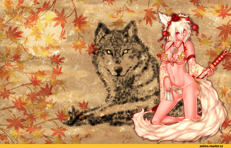 Inubashiri Momiji, Touhou Project, Anime Ero Oppai, Anime Ero, Inumimi, Animal Ears, Anime