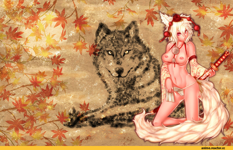 Inubashiri Momiji, Touhou Project, Anime Ero Oppai, Anime Ero, Inumimi, Animal Ears, Anime