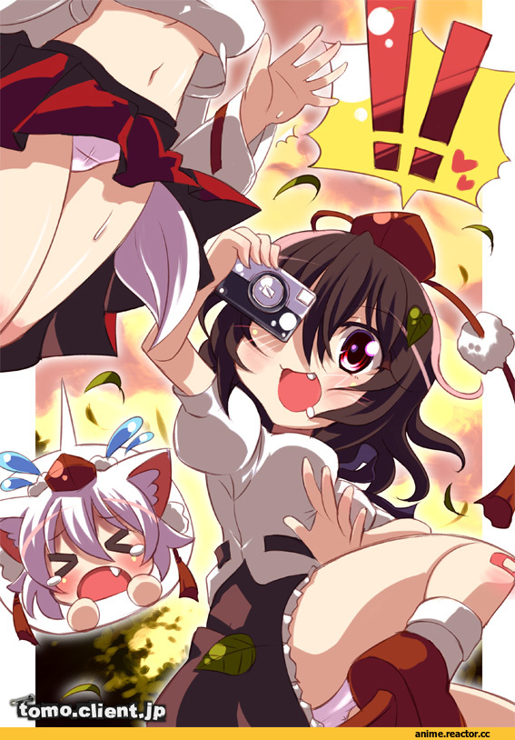 Inubashiri Momiji, Touhou Project, Shameimaru Aya, Anime Adult pantsu, Anime Ero, Anime