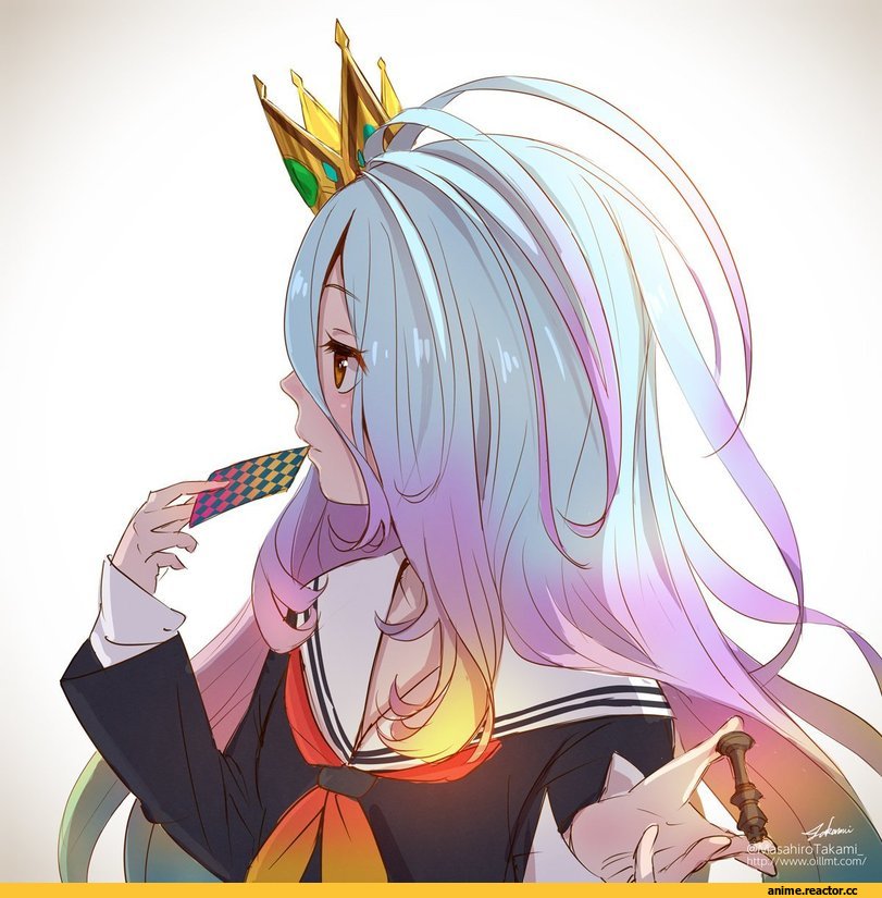 Shiro (NGNL), No Game No Life, takami masahiro, Anime