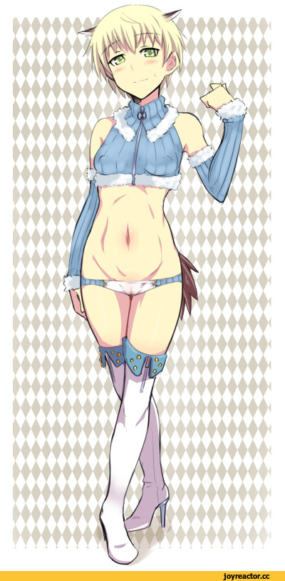 Anime Adult pantsu, Anime Ero, Hanna Wind, Em, Strike Witches, Inumimi, Animal Ears, Anime