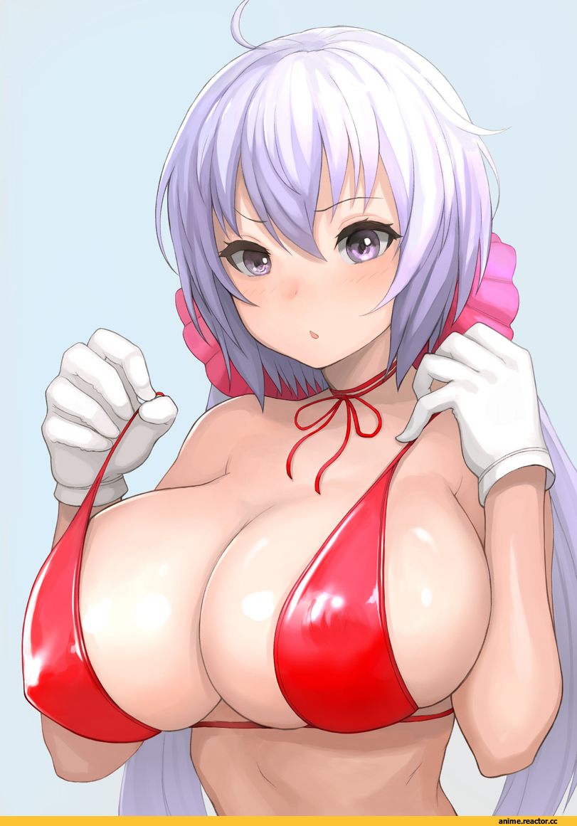 Senki Zesshou Symphogear, yukine chris, Anime Ero Kyonyuu, Anime Ero Oppai, Anime Ero, Anime Ero Swim, Anime