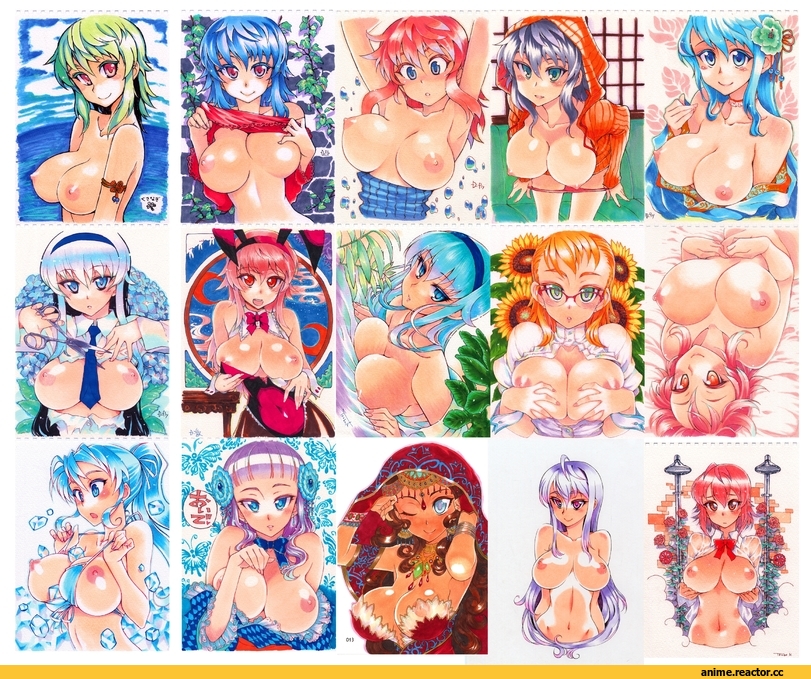 Kusanagi Tonbo, Anime Art, AO, Anime Ero Oppai, Anime Ero, Anime