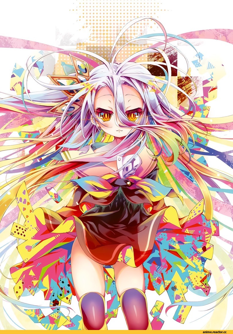 No Game No Life, Shiro (NGNL), Sora (NGNL), Anime