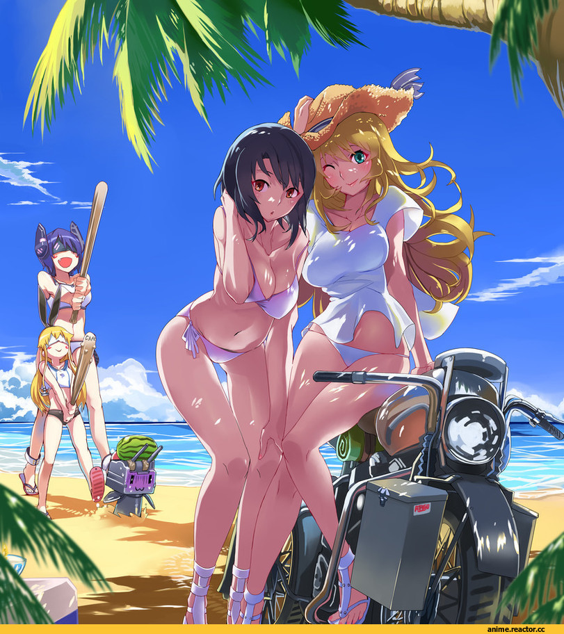 Kantai Collection, Atago (Kantai Collection), shimakaze (kantai collection), Takao (Kantai Collection), tenryuu (kantai collection), Anime Ero Swim, Anime Ero, Anime