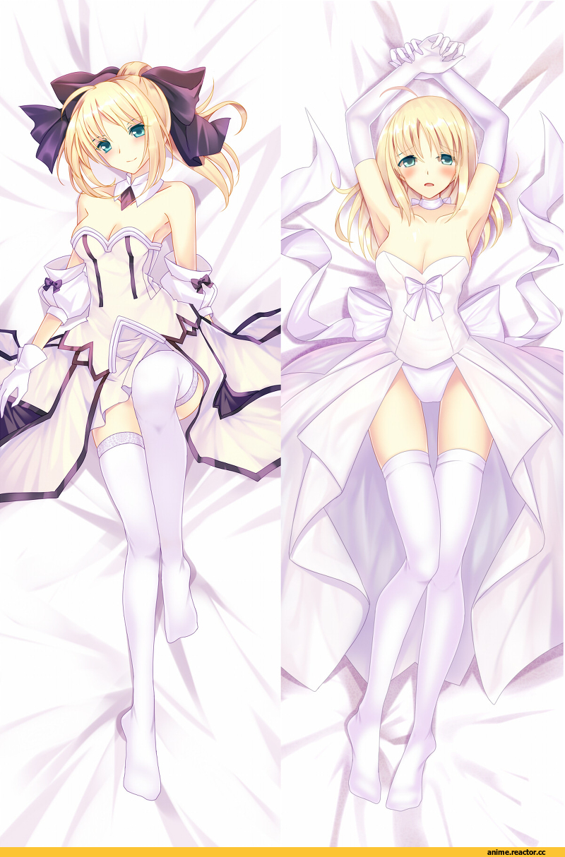 Saber Lily, Fate (series), dakimakura, bisonbison, Anime Ero, Anime