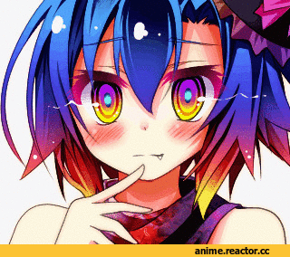 mimi0846, Plum, No Game No Life, Anime Гифки, Anime