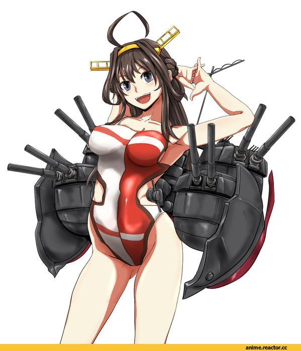 Kongou (Kantai Collection), Kantai Collection, Anime Ero Oppai, Anime Ero, Anime Ero Swim, yaruku, Anime