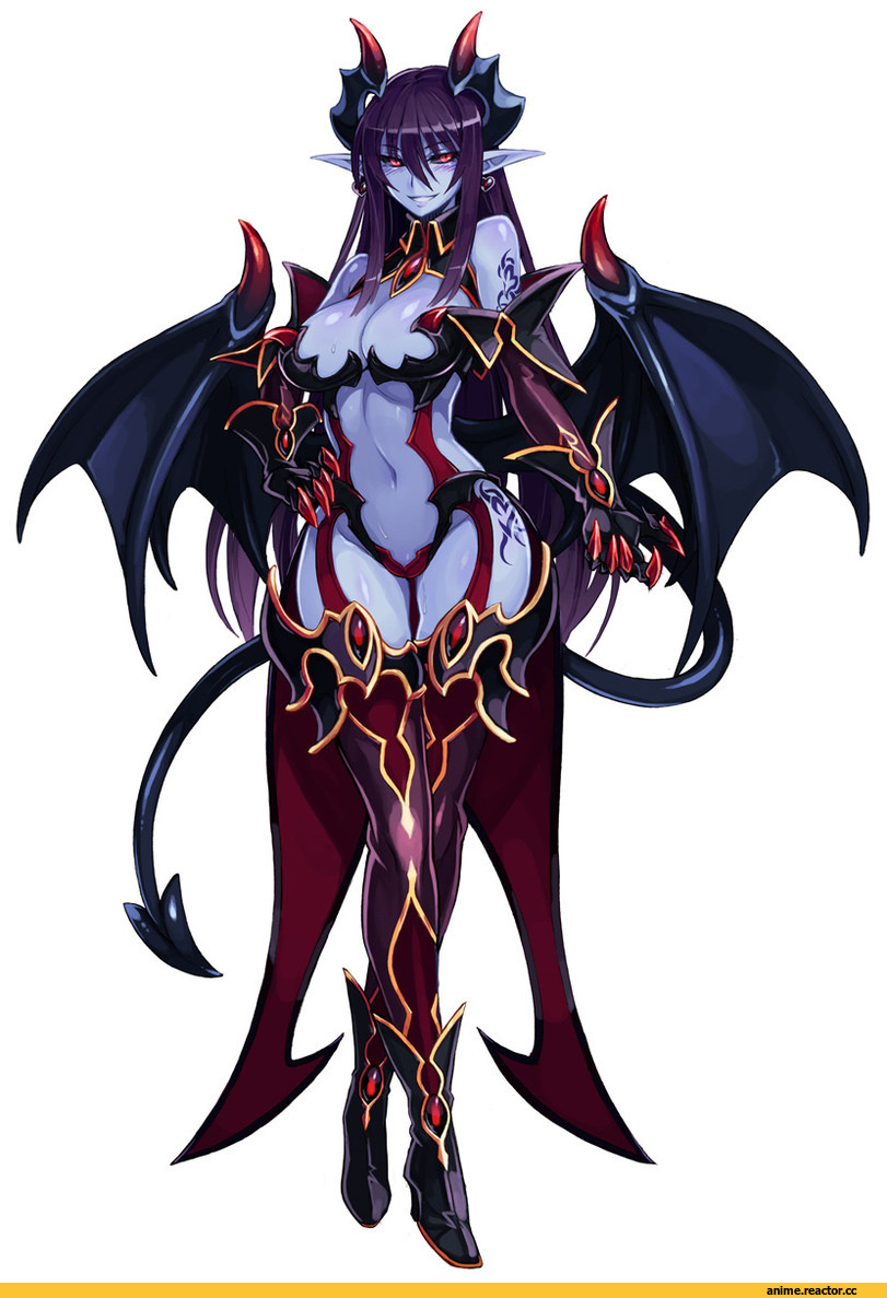 Monster Girl Encyclopedia, Monster Girl (Anime), Demon (MGE), Anime Ero, demon (monster girl encyclopedia), kenkou cross, Anime