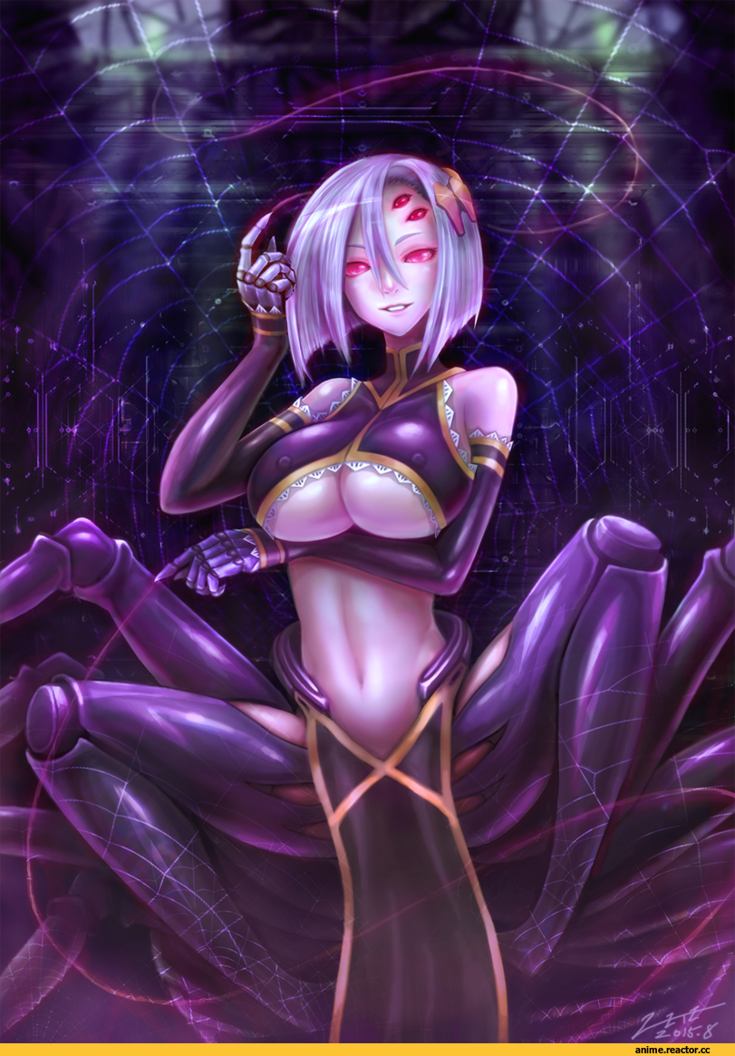 Monster Girl (Anime), Monster Musume, zete, Rachnera Arachnera, Spider Girl (Monster Girl Anime), Anime Ero, Anime