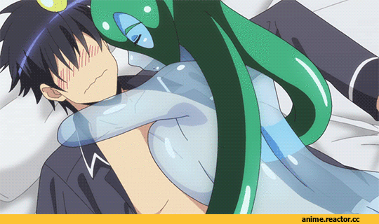 Monster Musume, Suu, Slime Girl (Anime), Monster Girl (Anime), Anime Гифки, Anime Ero Gifs, Anime Ero, Anime