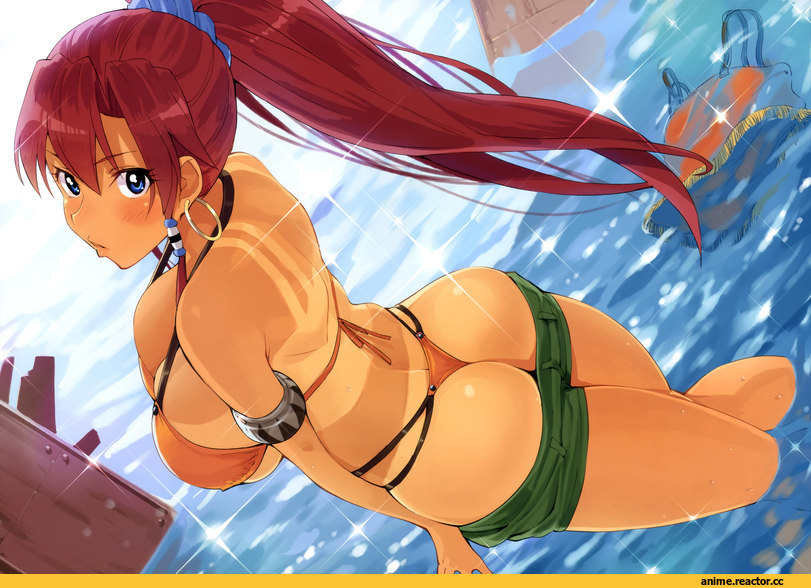 bellows (suisei no gargantia), suisei no gargantia, oshiri, Anime Ero, Anime Ero Swim, Anime