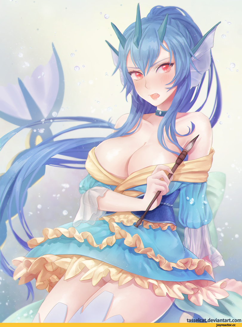 Pokémon, фэндомы, tasselcat, Gyarados, Anime Ero, Monster Girl (Anime), humanization, Anime