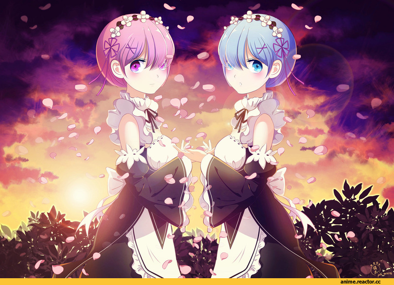 Ram (Re Zero), Re Zero Kara Hajimeru Isekai Seikatsu, Rem (re zero), Anime