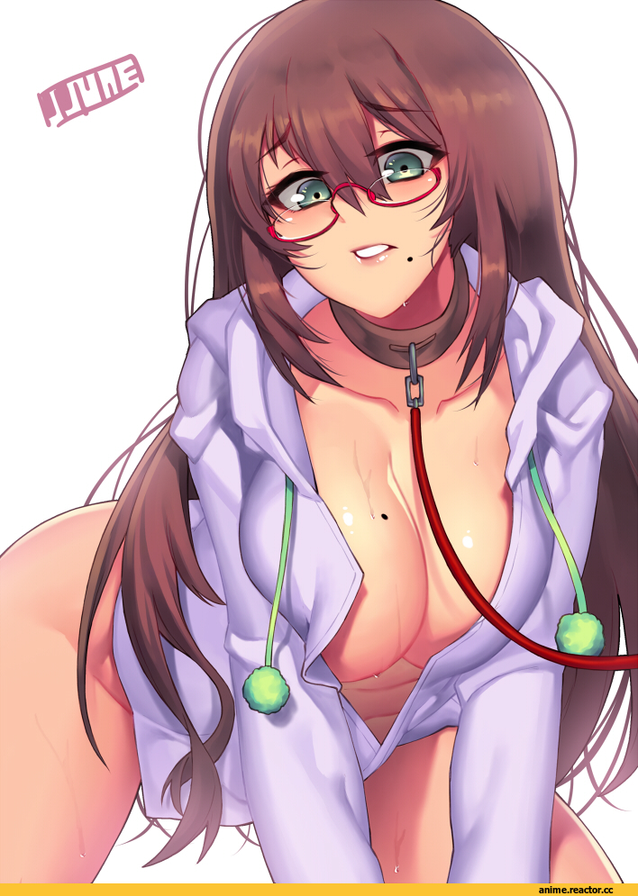 Jjune, Anime Art, Anime Ero Megane, Anime Ero, Adult BDSM, Anime Ero BDSM, Anime
