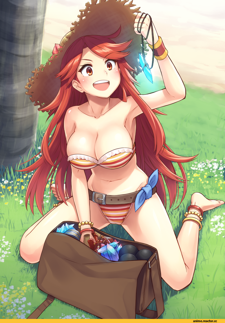 Granblue Fantasy, marie (granblue fantasy), oyaji-sou, Anime Ero Swim, Anime Ero, Anime