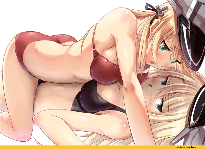Bismarck (Kantai Collection), Kantai Collection, Prinz Eugen (Kantai Collection), Anime Ero, Anime Ero Yuri, Anime Ero BDSM, Anime