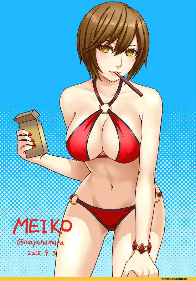 Meiko, Vocaloid, hamura mayu, Anime Ero Swim, Anime Ero, Anime