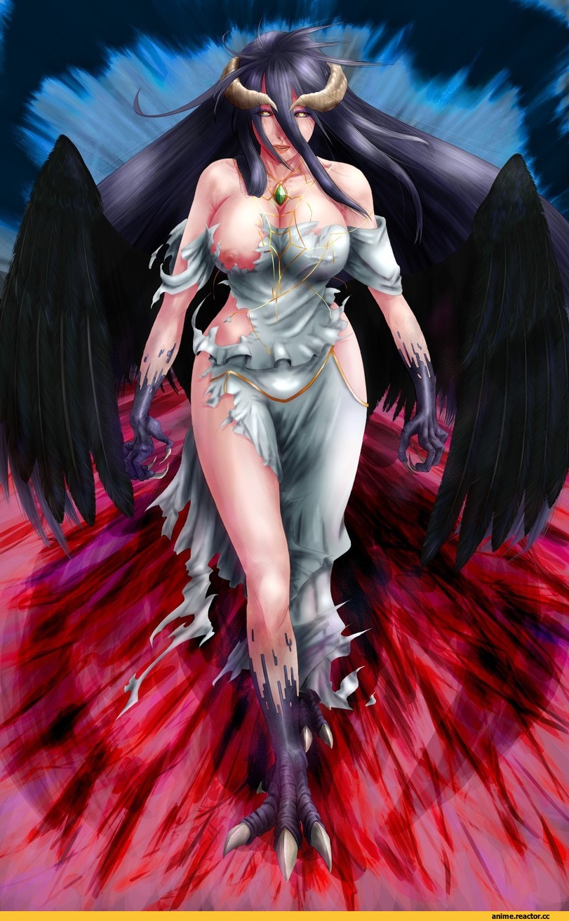 Albedo, Anime Ero Oppai, Anime Ero, Overlord (Anime), Anime