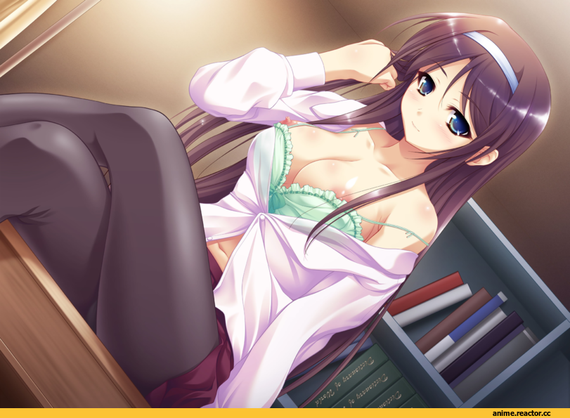 Anime Art, Anime Ero Oppai, Anime Ero, pantyhose, Anime