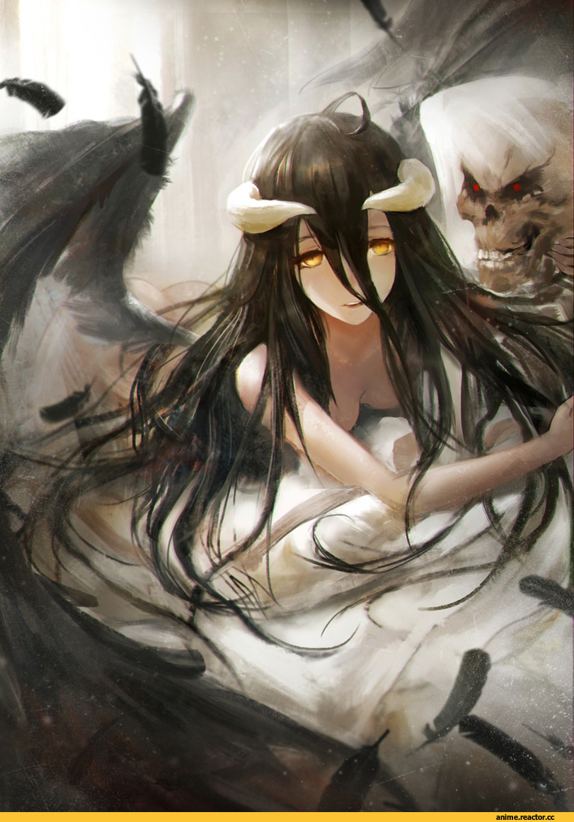 Anime Ero, Albedo, Overlord (Anime), Ainz Ooal Gown, Anime