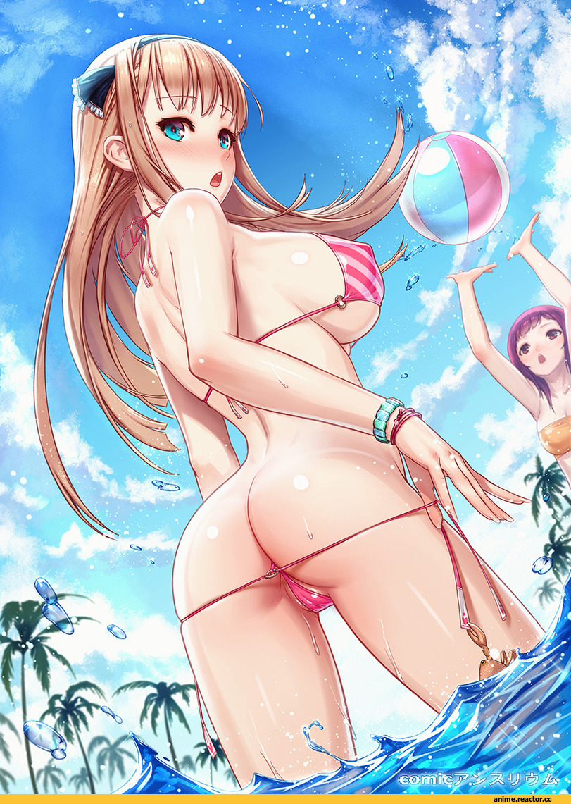 Remana, Anime Art, oshiri, Anime Ero, Anime Ero Swim, Anime Adult Wet, Anime