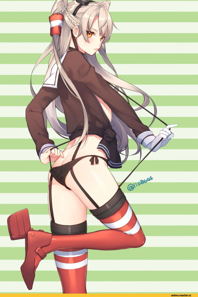 Amatsukaze (Kantai Collection), Kantai Collection, lio (rumei2265874644), Adult pantsu, Anime Ero, oshiri, Anime