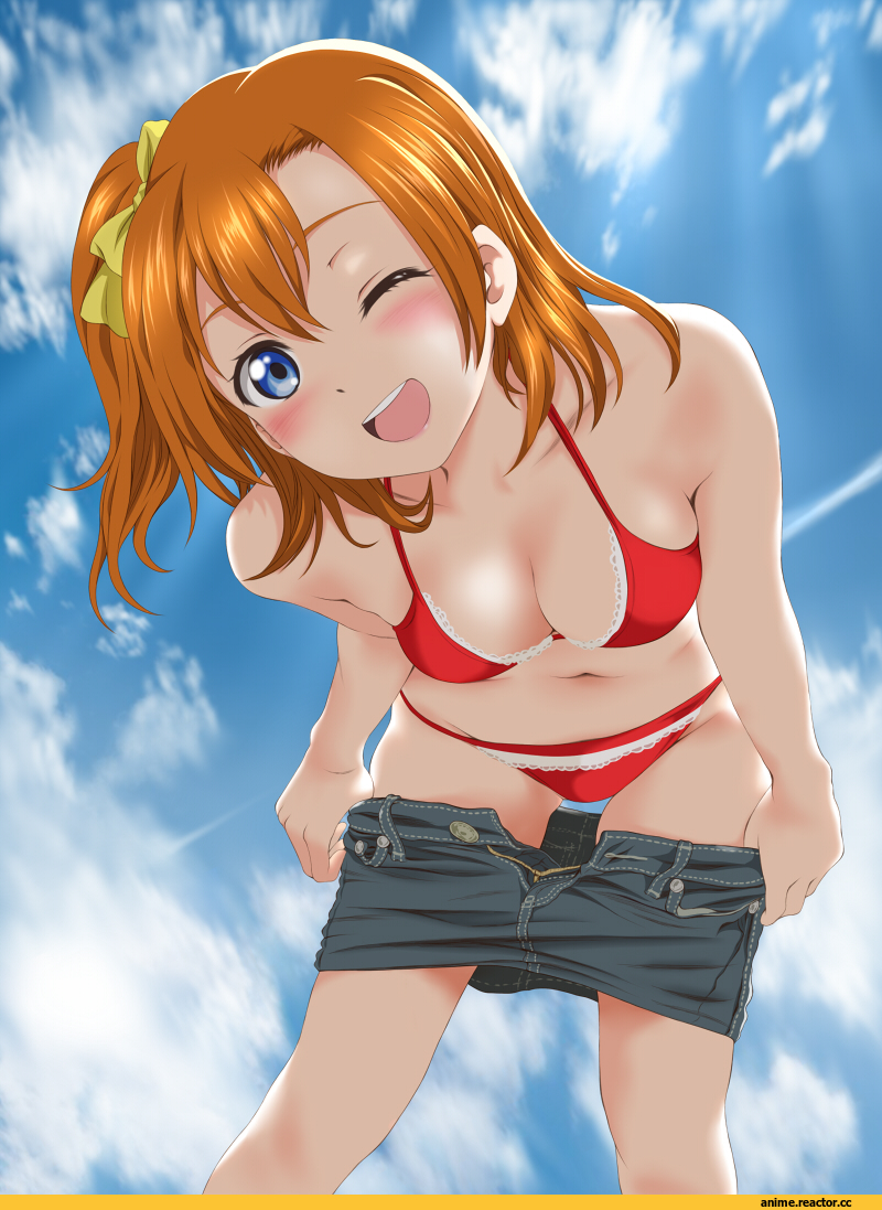 Love Live! School Idol Project, Kousaka Honoka, Anime Art, keisuke (0320030103200301), Anime Ero Swim, Anime Ero, Anime