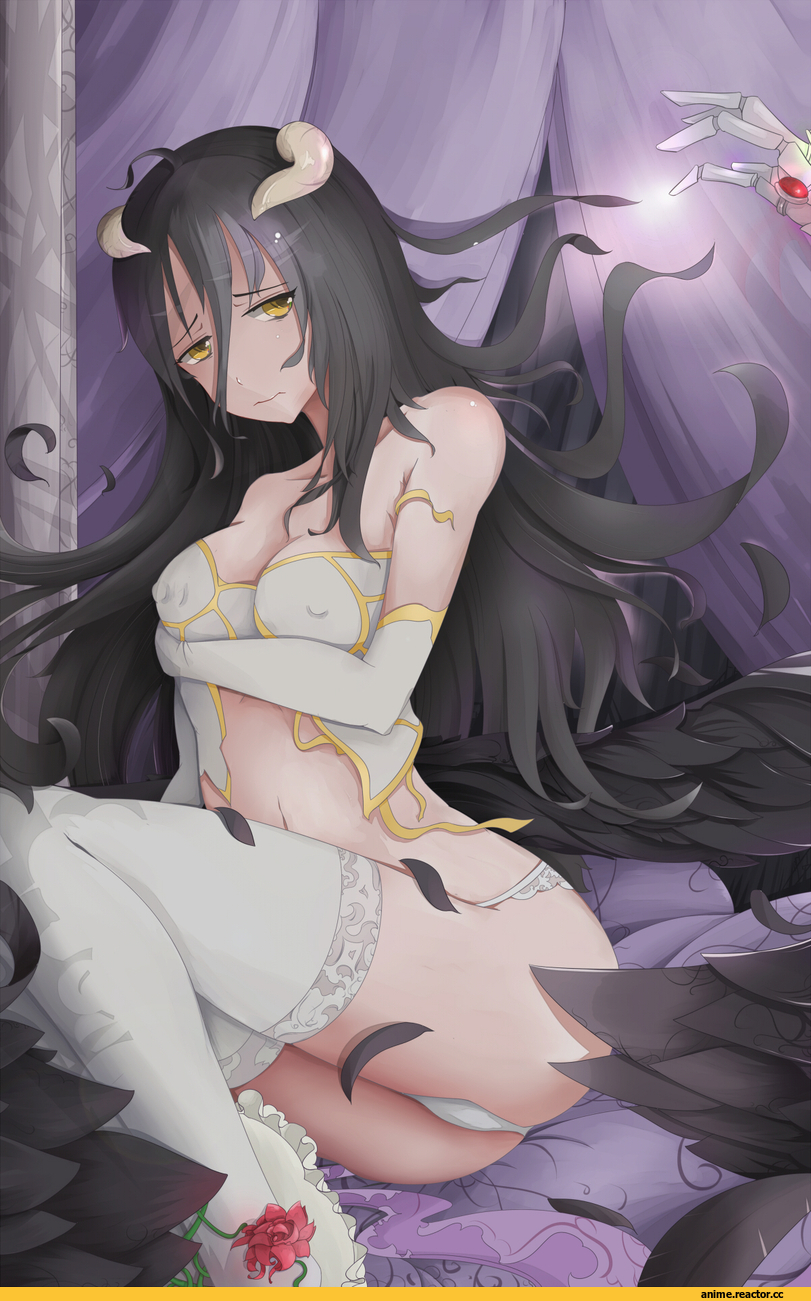 Overlord (Anime), Albedo, Anime Adult pantsu, Anime Ero, HD-HLH, Anime
