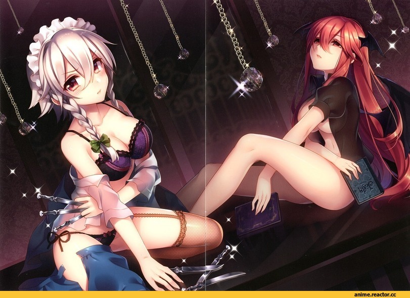 Izayoi Sakuya, Touhou Project, Koakuma, Anime Adult pantsu, Anime Ero, masaru.jp, Anime