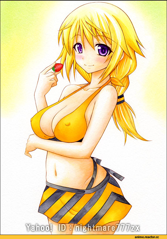 nightmare77zx, charlotte dunois, Infinite Stratos, Anime Ero Swim, Anime Ero, Anime