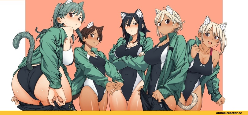 Anime Ero, kr ohoshisama, Anime Ero Swim, Kitsunemimi, Animal Ears, Anime