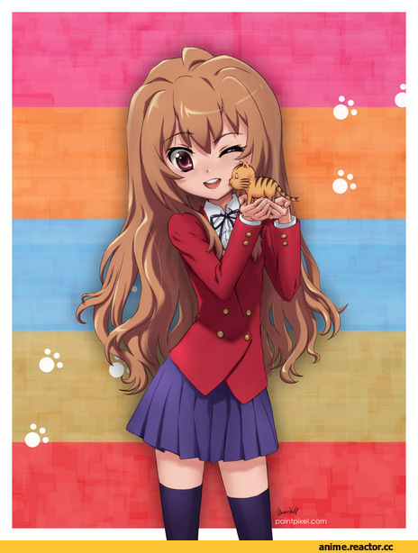 Anime Art, Toradora, Aisaka Taiga, песочница, продолжение в комментариях, Anime
