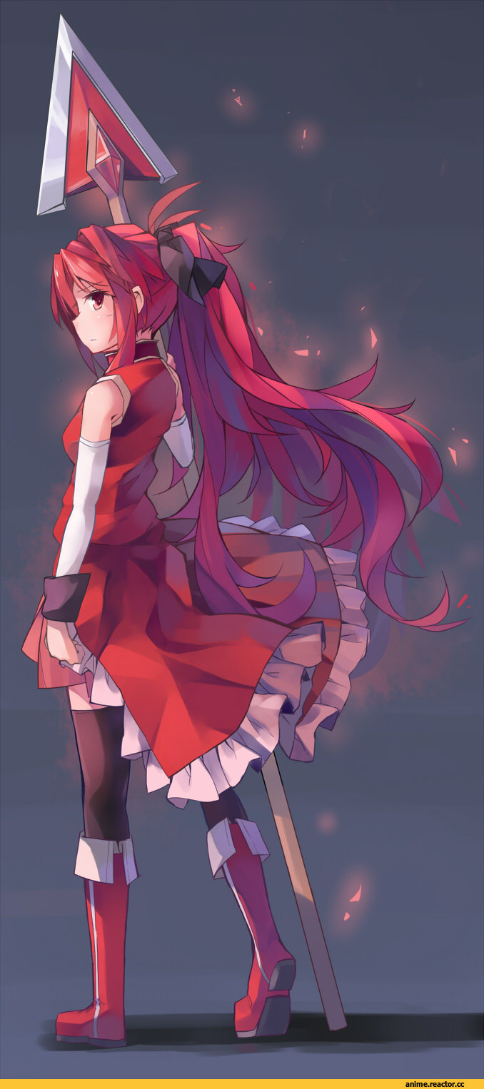 Anime Art, Mahou Shoujo Madoka Magica, Sakura Kyouko, Anime