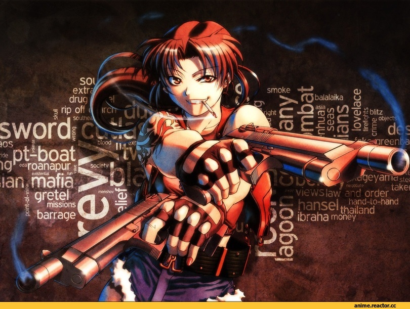 Anime Art, Black Lagoon, Anime