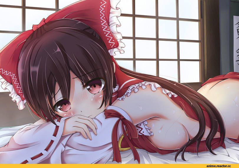 Anime Art, Hakurei Reimu, Touhou Project, Anime
