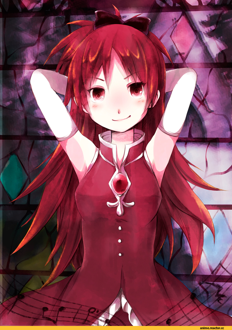 Anime Art, Mahou Shoujo Madoka Magica, Sakura Kyouko, Anime