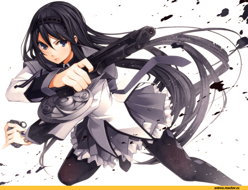 Anime Art, Akemi Homura, Mahou Shoujo Madoka Magica, Sakura Kyouko, продолжение в комментах, Опасные Няшки, Anime Няши, Anime