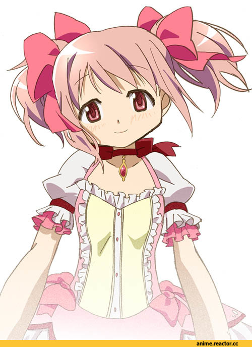 Anime Art, Mahou Shoujo Madoka Magica, Kaname Madoka, mesushirindaa, Anime