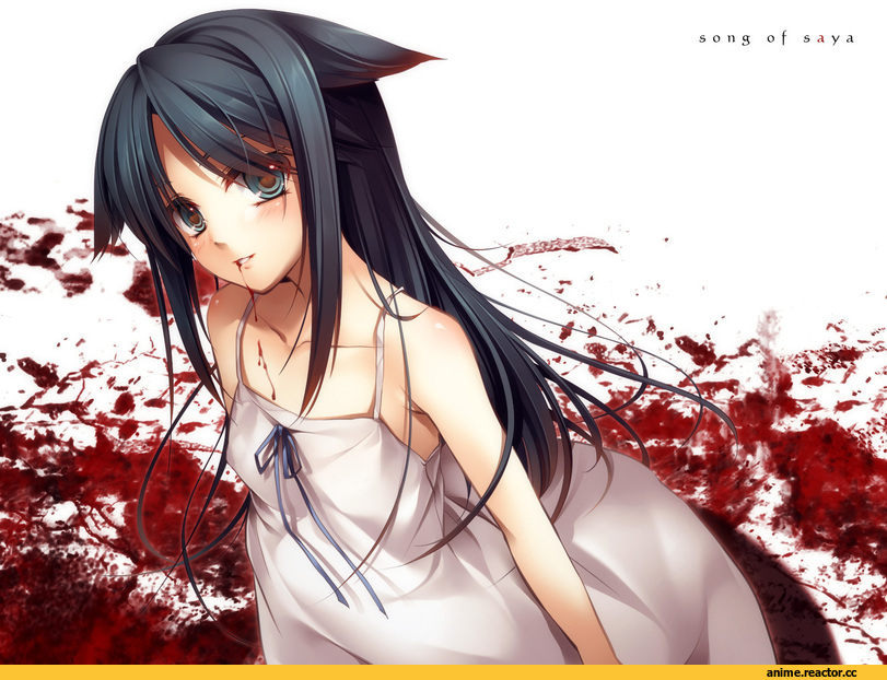 Saya no Uta, Anime Art, Foreign VN, Anime