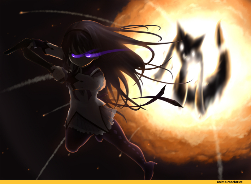 Anime Art, Mahou Shoujo Madoka Magica, Akemi Homura, Anime