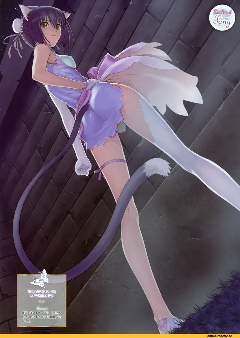 Shining Hearts, Tony Taka, Anime Art, Неко, Animal Ears, Anime