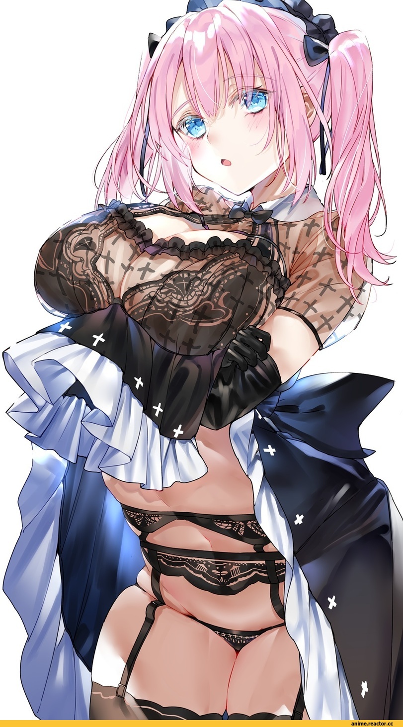 AO, Anime Ero Kyonyuu, Anime Ero, Maid, Kou Mashiro, Anime Art, artist, в комментах бонус, Anime