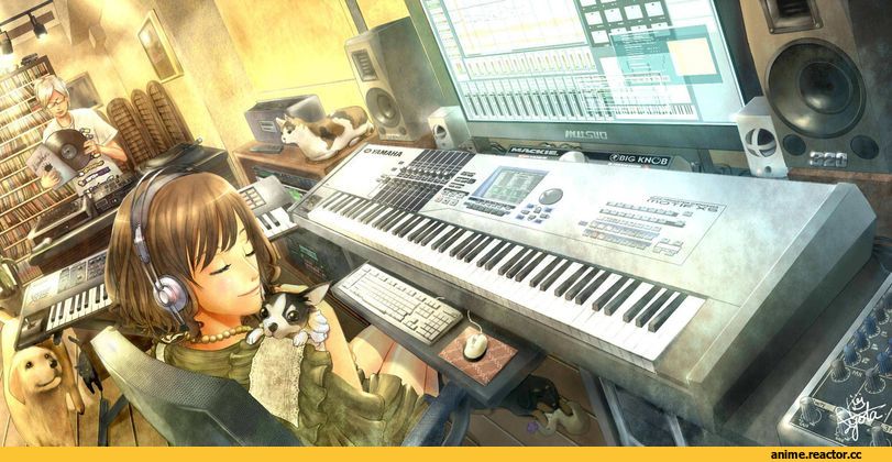 Anime Art, огромная картинка, аниме