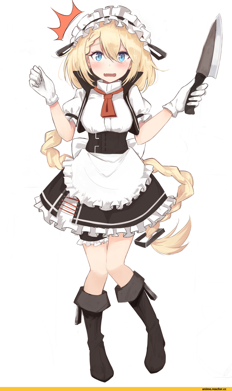 G36 (Girls Frontline), Girls Frontline, kashiyarrm, Maid, Anime