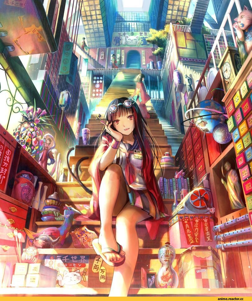 Anime Art, няшка, аниме