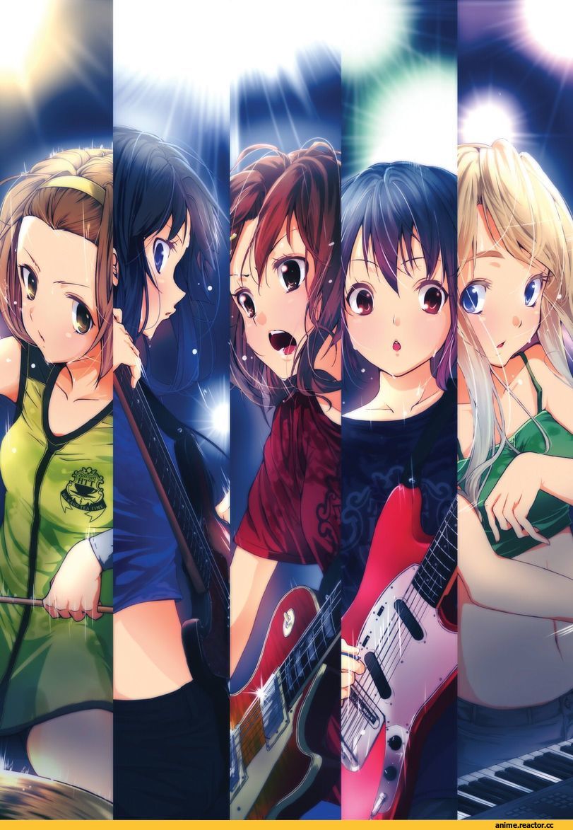 Anime Art, K-ON!, Кликабельно, Anime
