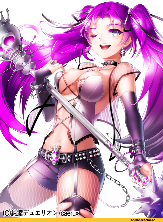 Anime Art, aile, crossroads, junketsu du elion, Anime
