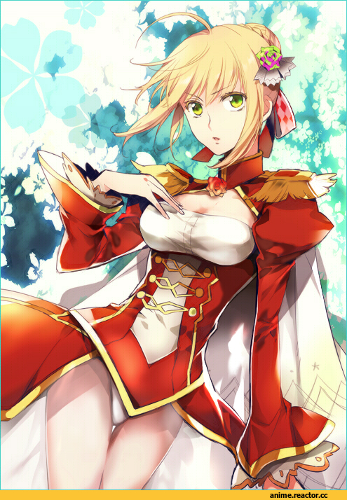 Anime Art, Fate/Extra, Saber Extra, Fate (series), Anime